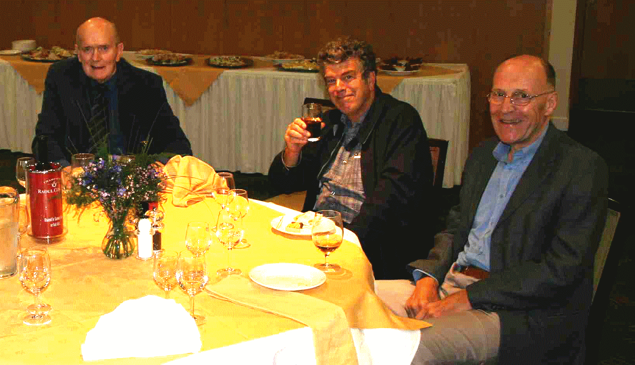 Dennis Harris, Robin Lovelock, and John York