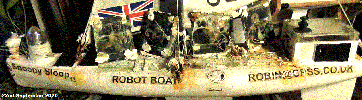 Snoopy Boat 11 repairs