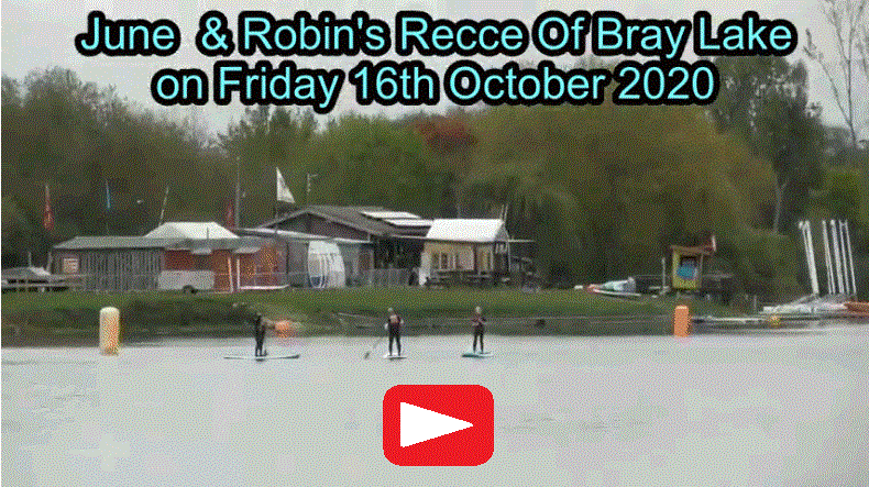 video around Bray Lake on 16 October 2020