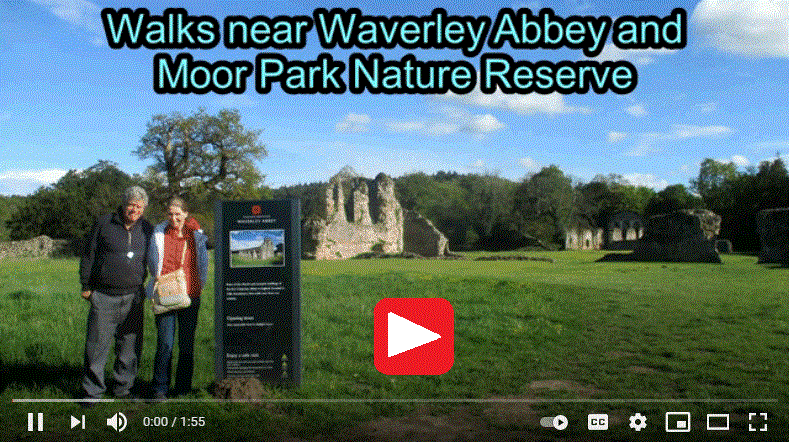 Video of Waveley Abbey and Moor Park Nature Reserve