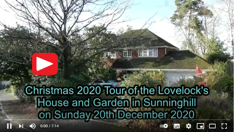 Chrismas 2020 Tour of Lovelock House and Garden